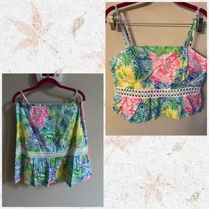 Lilly Pulitzer 2 Piece SZ 12